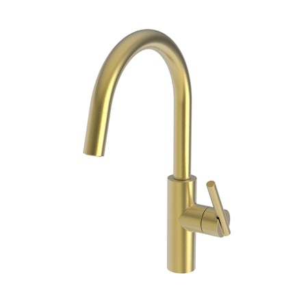 Newport Brass Pull-Down Kitchen Faucet in Satin Gold (Pvd) 1500-5113-24S